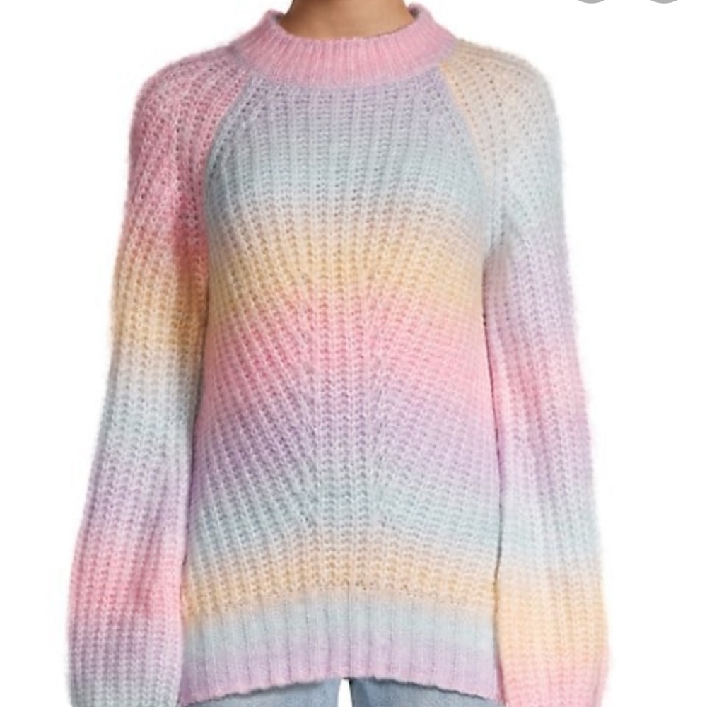 Lea & Viola Dip Dye Rainbow sweater 🌈